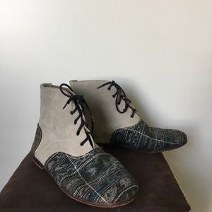 Handmade Suede Booties